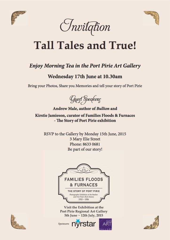 Tall Tales and True - Invitation copy